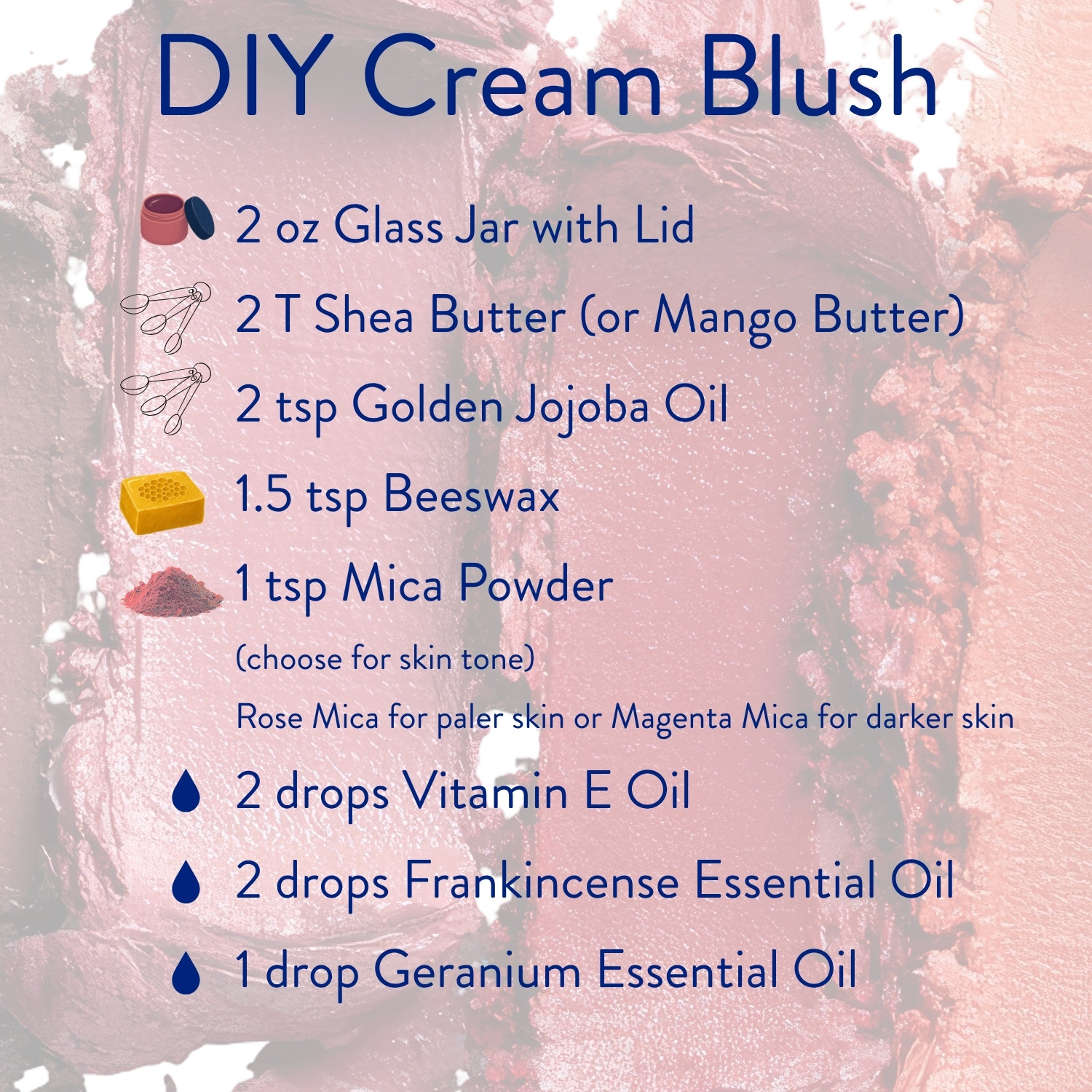 DIY Cream Blush DIY Cream Blush